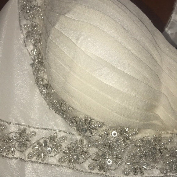 NWT Dave & Johnny by Laura Ryner gown wedding - Picture 6 of 8